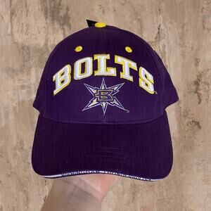Vintage Y2K Birmingham Bolts XFL Hat OSFA Adjustable Velcro Strap NWT